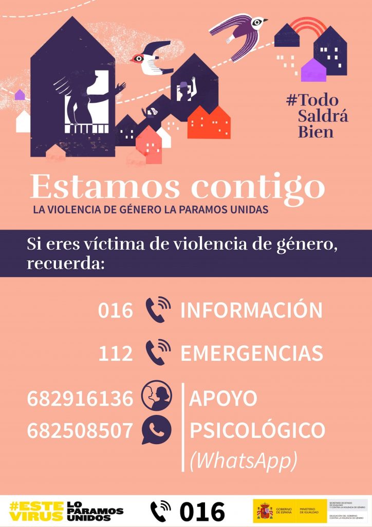 Apoyo psicológico por Whatsapp para víctimas de violencia de género en