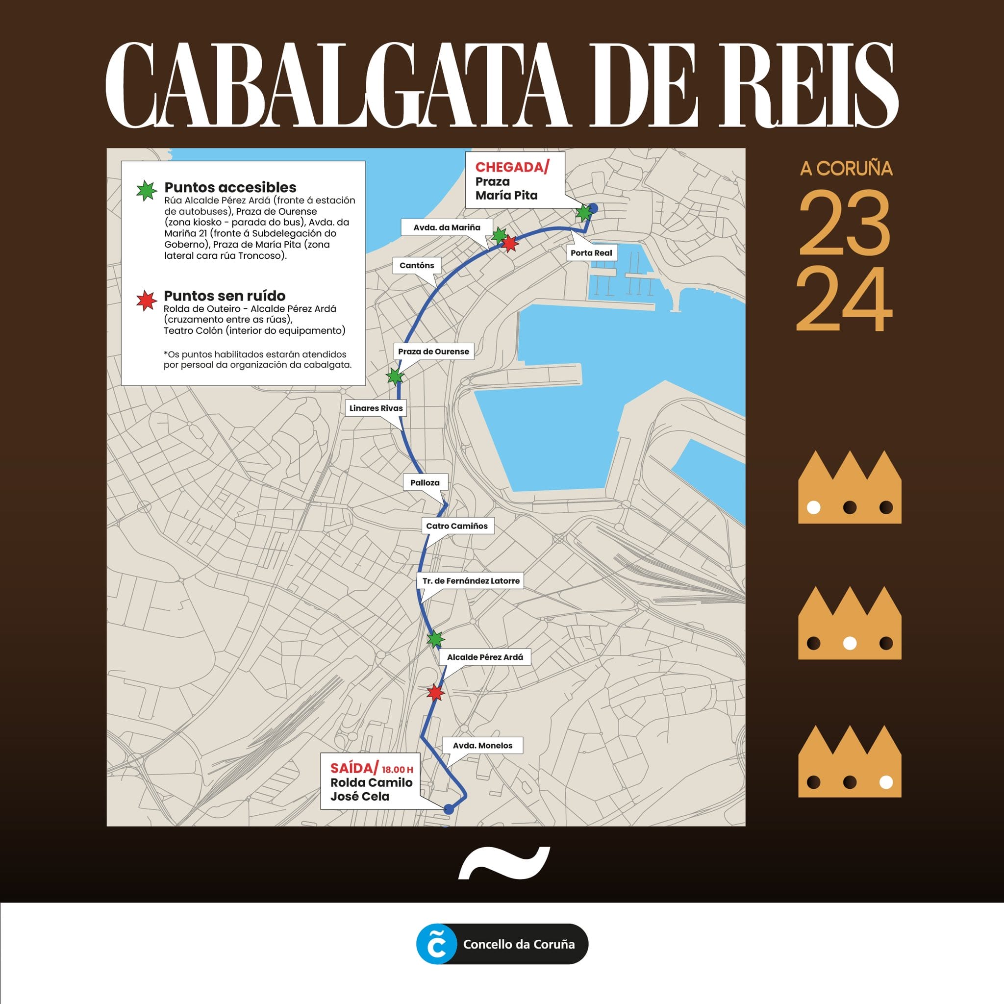 Cabalgata De Reyes De A Coru A Horarios Y Recorrido