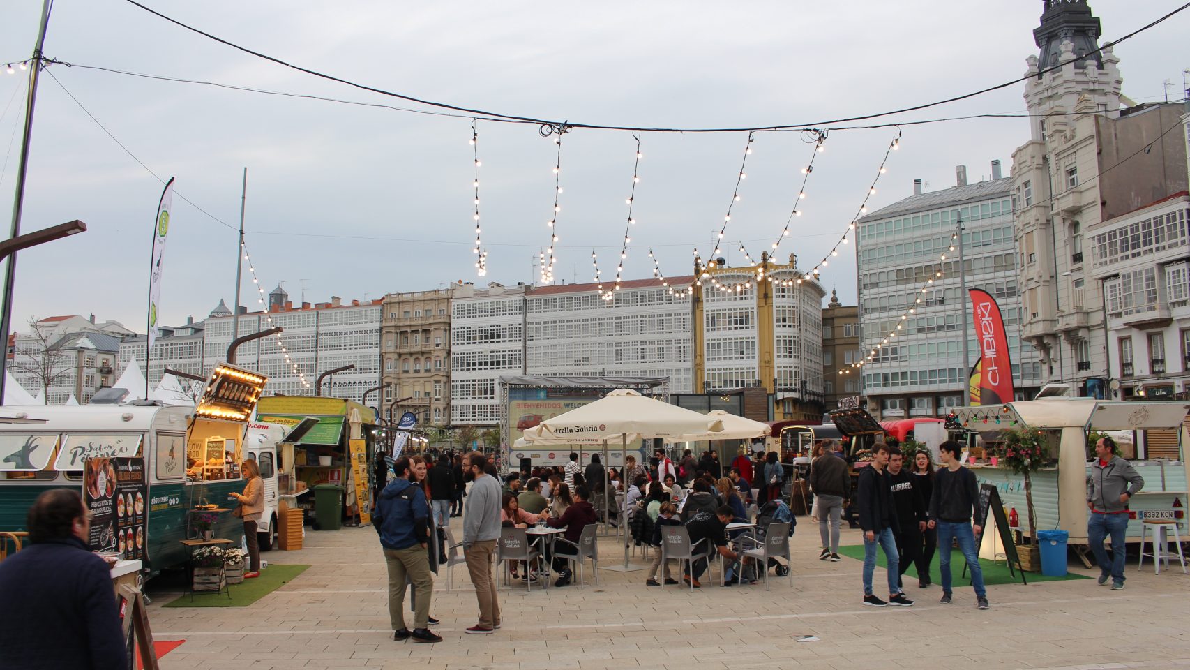 A Coruña Street Food estará abierto hasta este domingo 