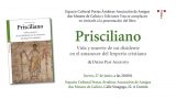 Presentación del libro “Prisciliano” de Diego Piay Augusto