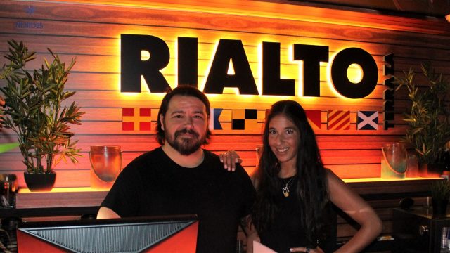 Yago García y María de Lillo, del Rialto.