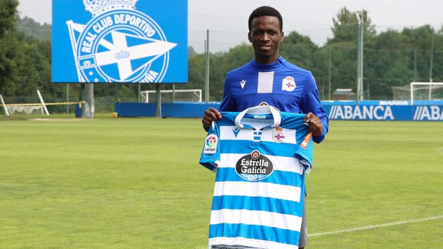 Mamadou Koné, en Abegondo