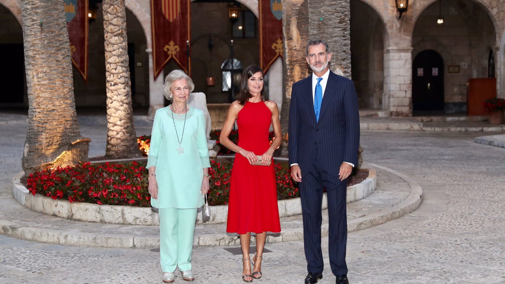 Los Reyes con Doña Sofía este verano en Mallorca