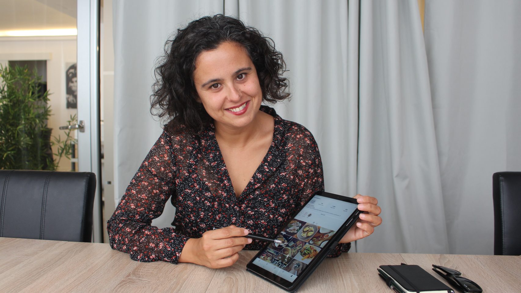 Carmen Peñalver, quién lleva la página Coruña Vegana en redes 