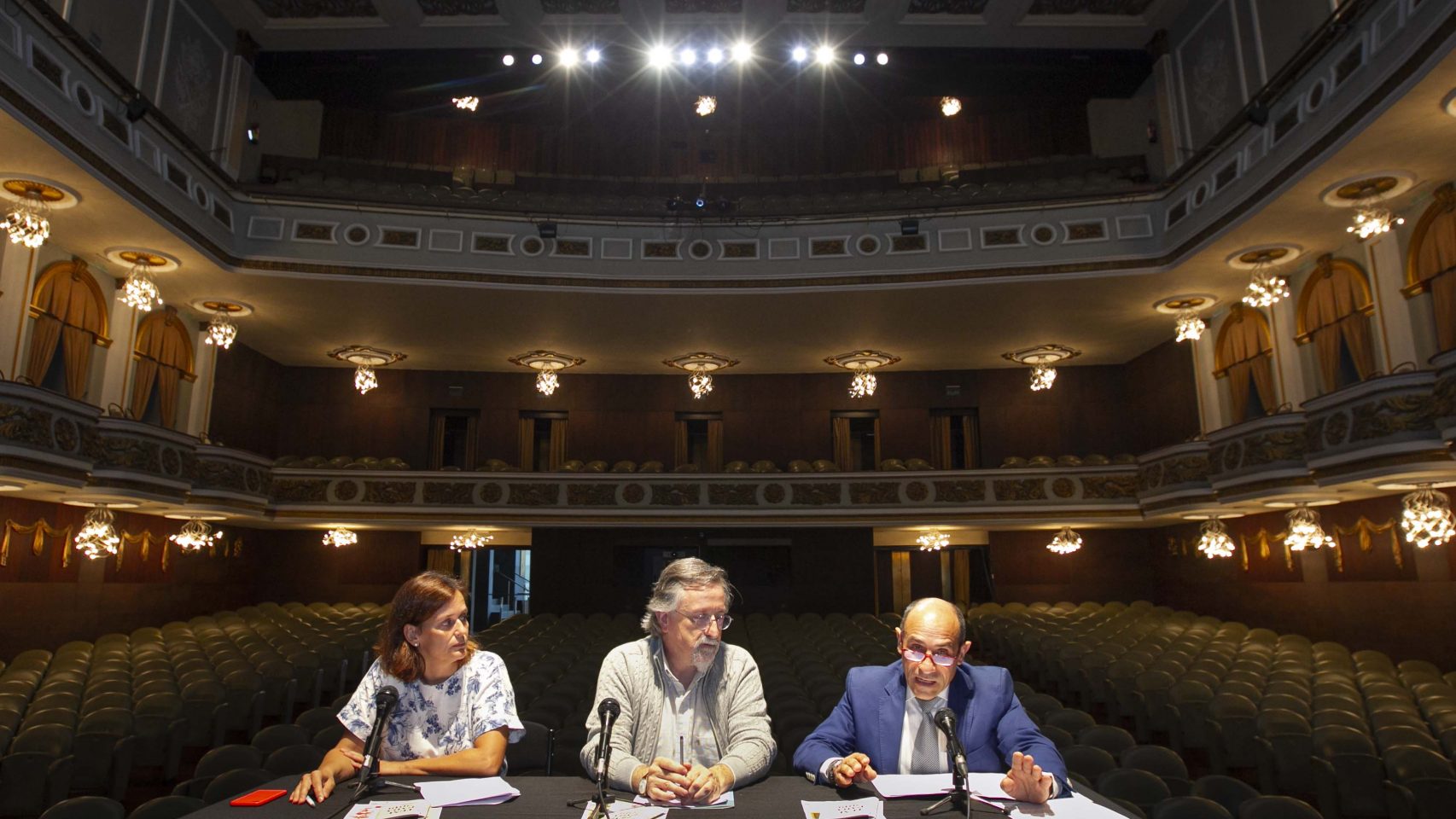 Imagen de archivo. Presentación de la programación del Teatro Colón 