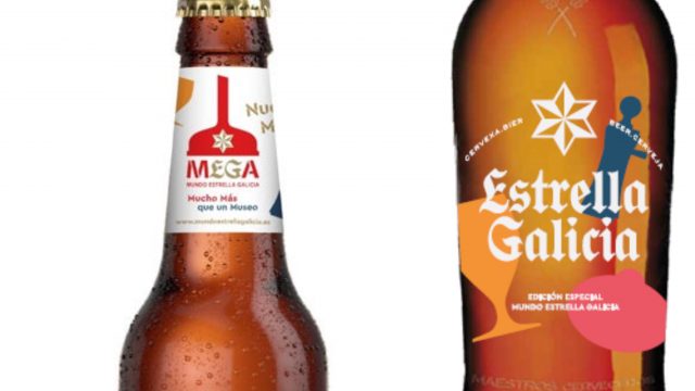 Así serán las botellas de la edición especial MEGA