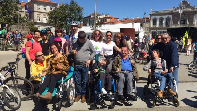 Jornada de bicis adaptadas en Pontevedra