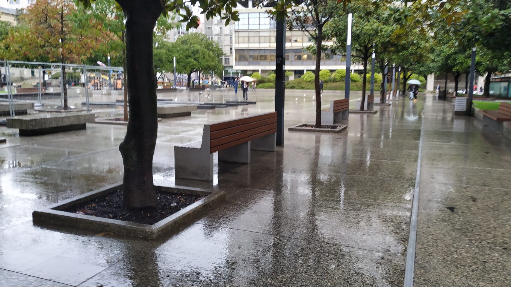 Lluvias en A Coruña 