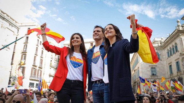 Acto reciente de Ciudadanos en Cataluña