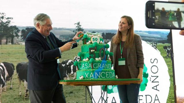 Cristina Fernández Armesto, en la celebración de los 50 años de la granja