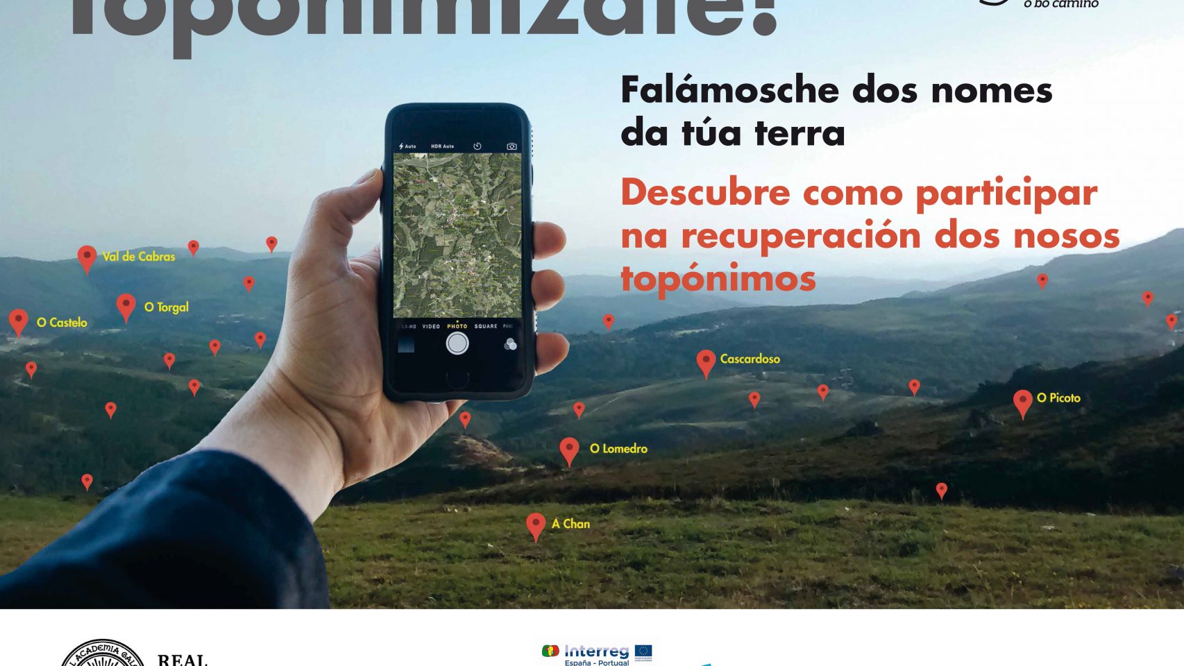 Cartel de la campaña Toponimízate