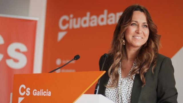 Beatriz Pino, candidata de Ciudadanos a la Xunta.