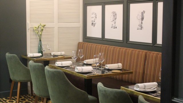 Imagen del interior del local O Lagar da Estrela