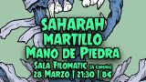 Saharah - Martillo - Mano de Piedra en Concierto