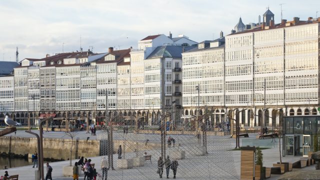 Paseo del Parrote de A Coruña.