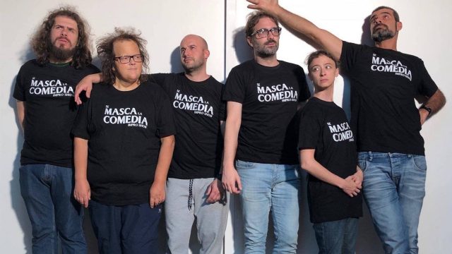 Los humoristas de "Se masca la comedia"