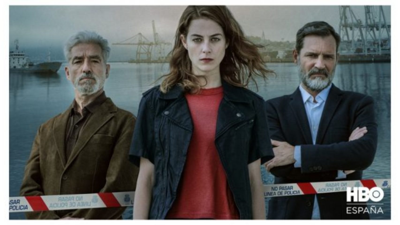 Imagen de la serie Auga seca, la primera producción en gallego en emitirse en HBO.