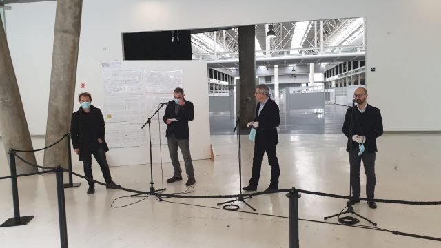 Presentación del hospital de campaña en Expocoruña.