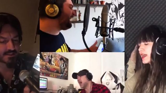 Tregua y cantantes nacionales en el vídeo de "Tic tac".