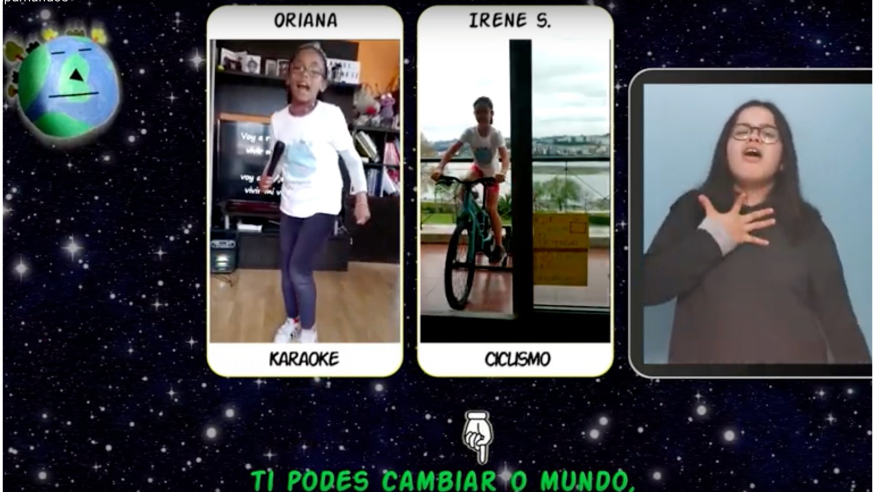 Captura del vídeo de Los Limpiamundos 