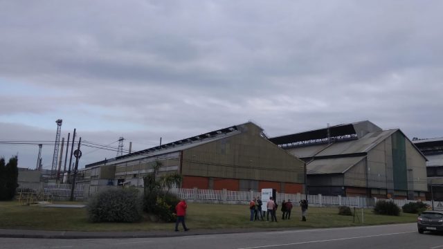 Instalaciones de Alcoa en A Coruña.
