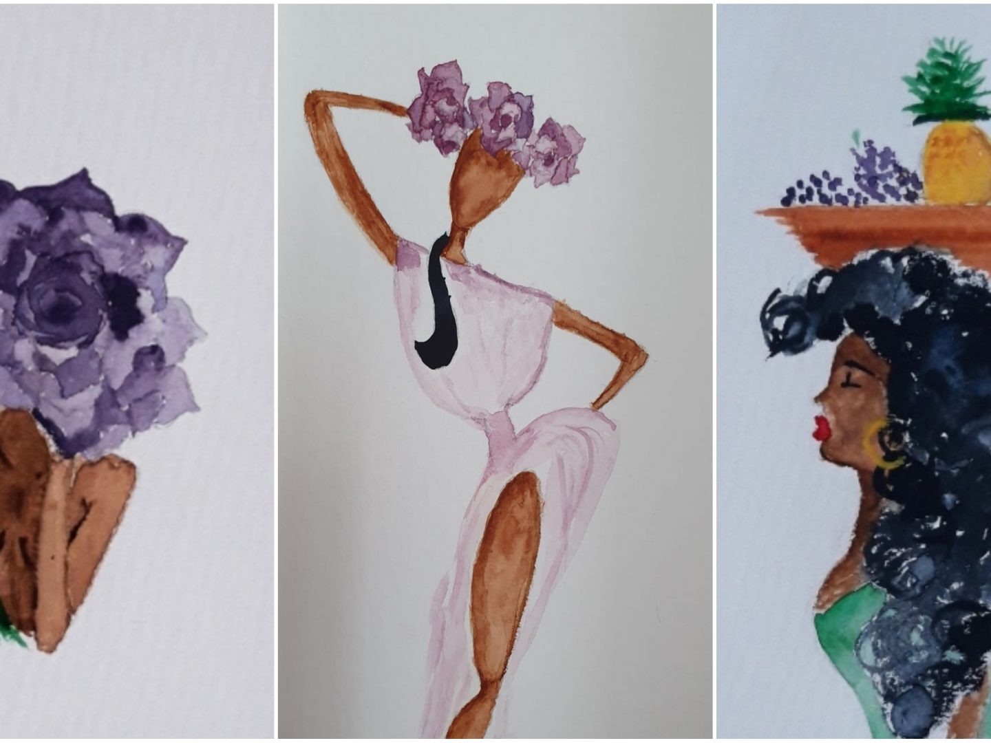 Dibujos Y Acuarela En Cuarentena Para Colaborar En La Lucha Contra El Cancer