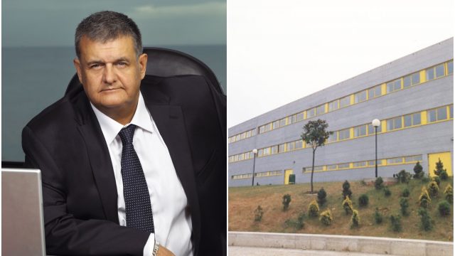 A la izquierda, el profesor Fermín Navarrina