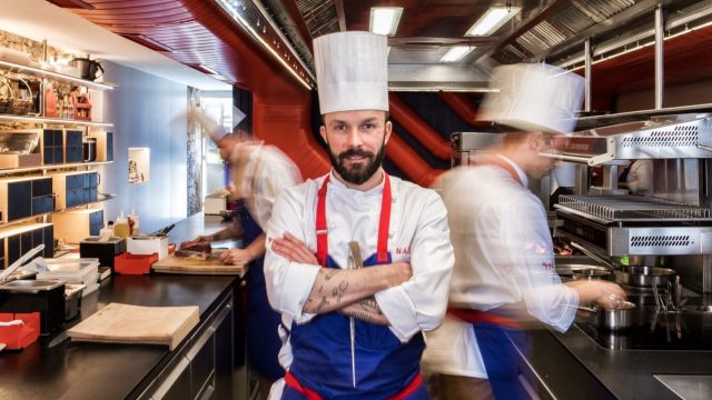 Iván Dominguez, chef coruñés.