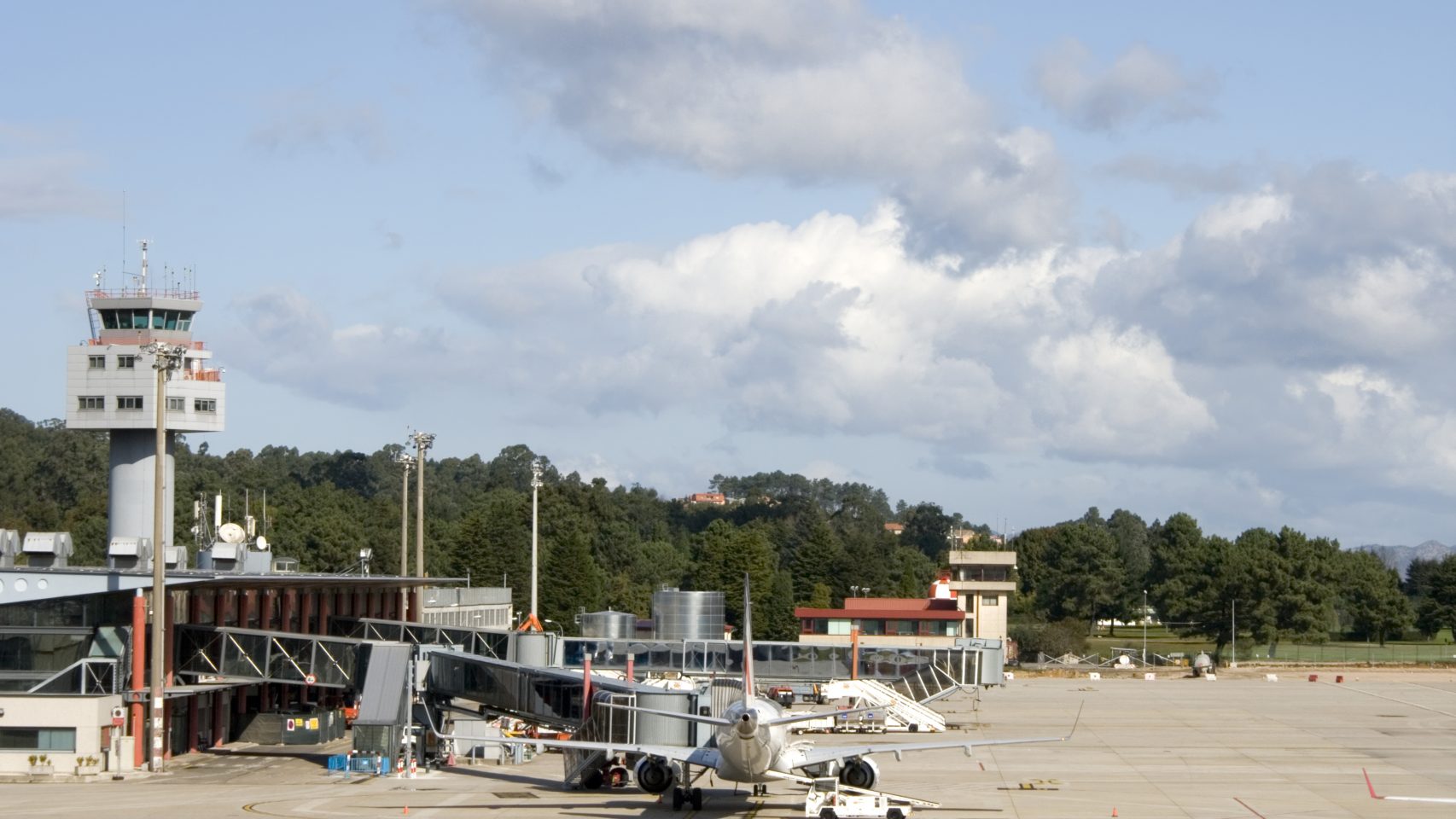 Aeropuerto de Peinador, en Vigo.
