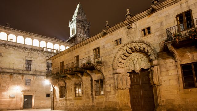 Rectorado de la Universidade de Santiago de Compostela.