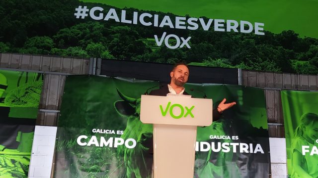 Santiago Abascal, líder de Vox.