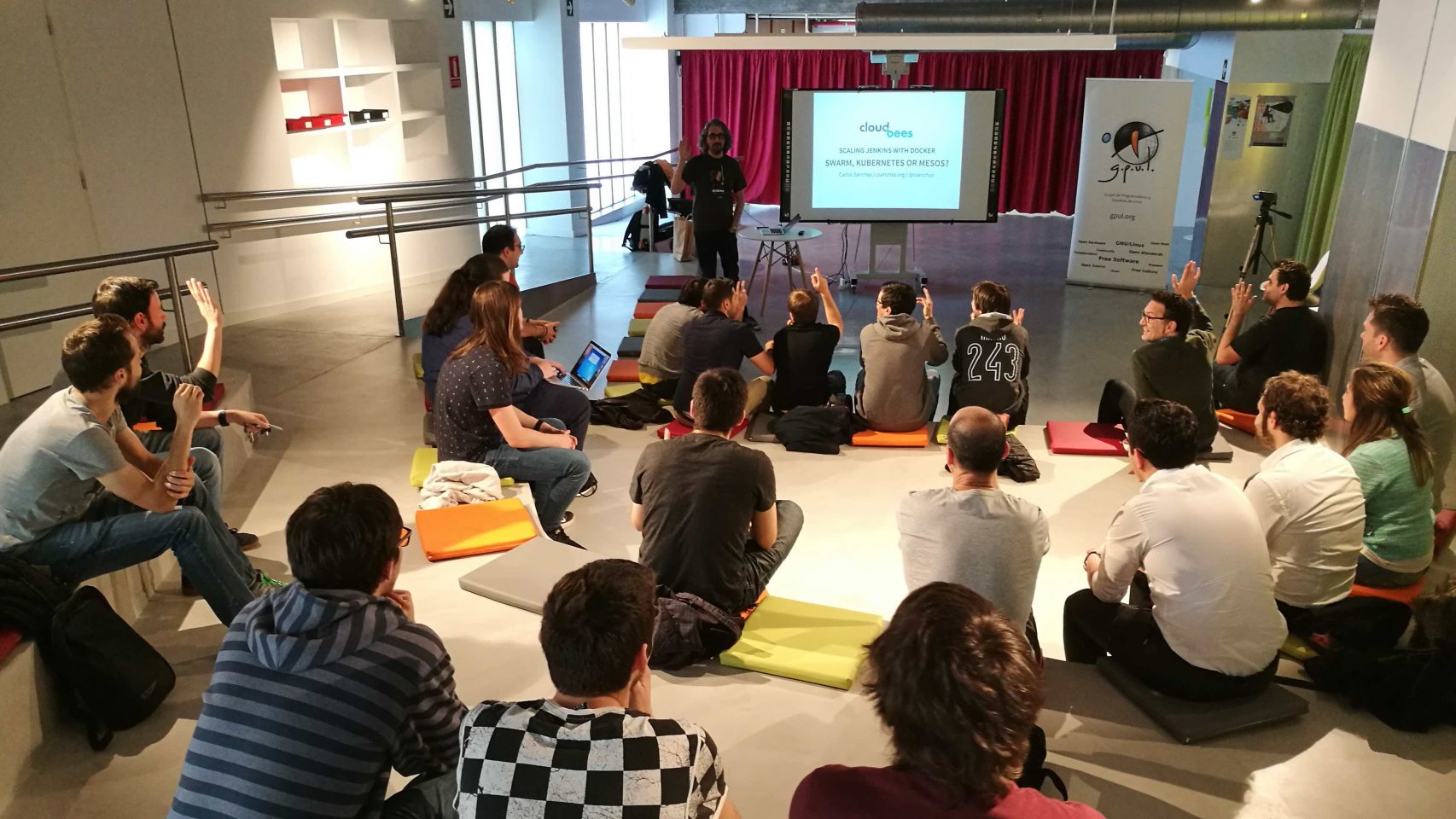 Un evento de GPUL Lab en Accede Papagaio (A Coruña)