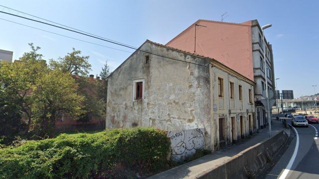 La casa okupada de Perillo (Oleiros).