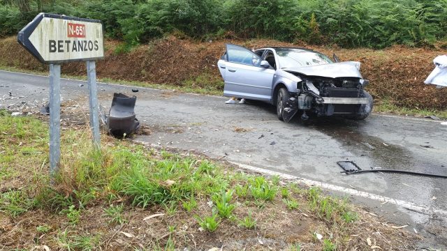 Accidente en Fene.