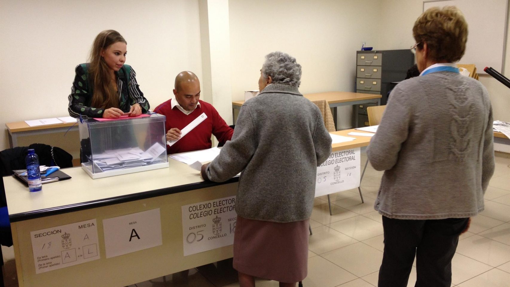 Foto de archivo de las elecciones autonómicas en 2012.