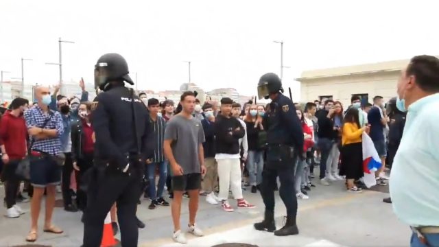 Captura de pantalla del vídeo compartido por VOX.