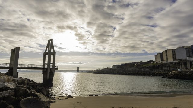Playa de San Amaro en A Coruña