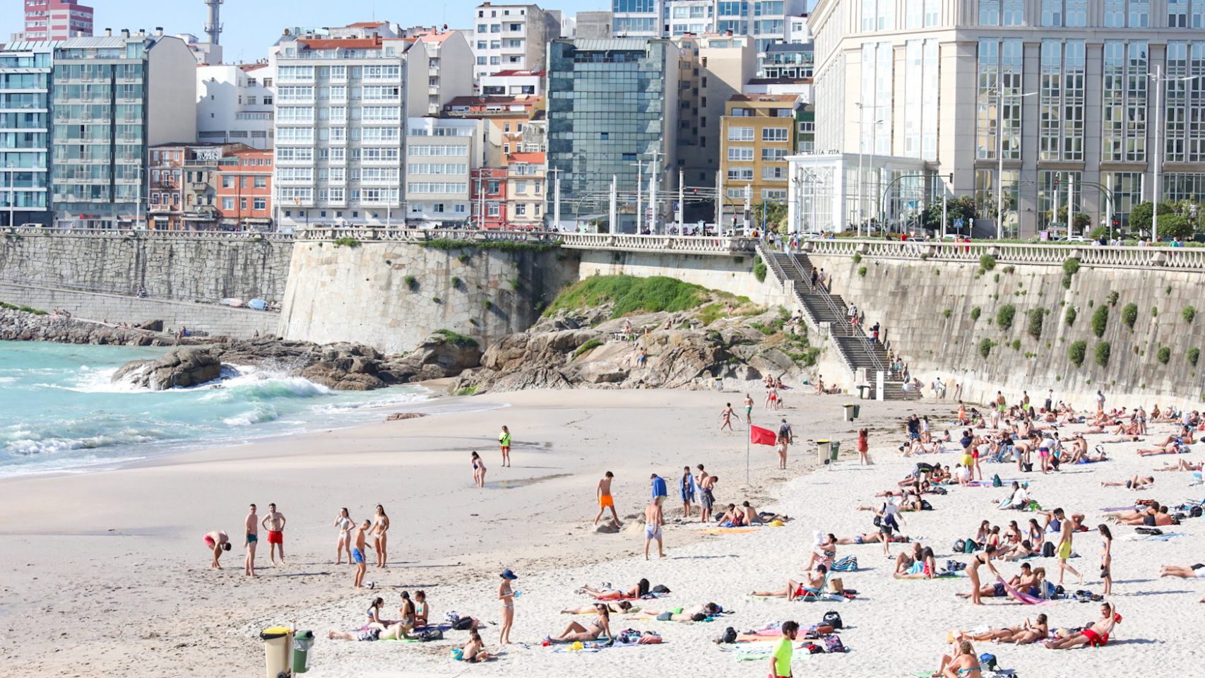 Servicio de socorrismo en las playas de A Coruña 