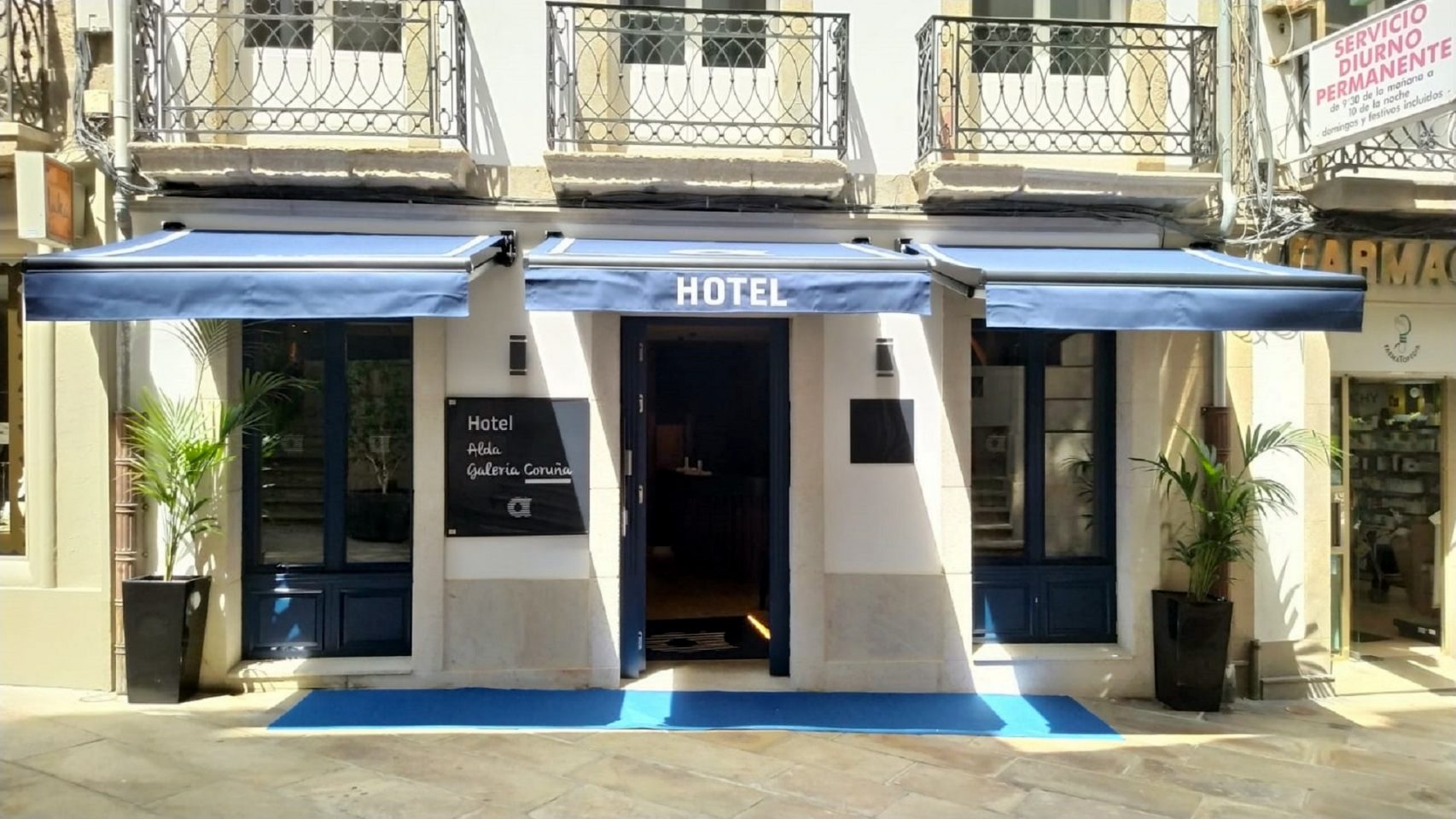 El Hotel Alda Galería Coruña
