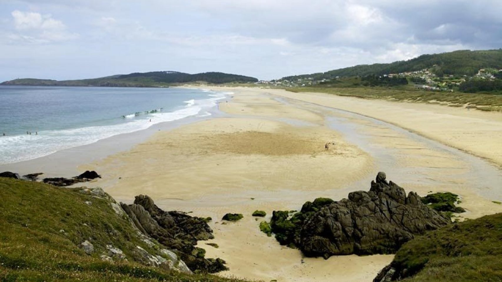 Playa De Doniños, En Ferrol.