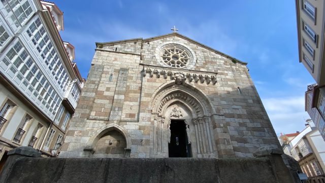 Iglesia de Santiago, en A Coruña