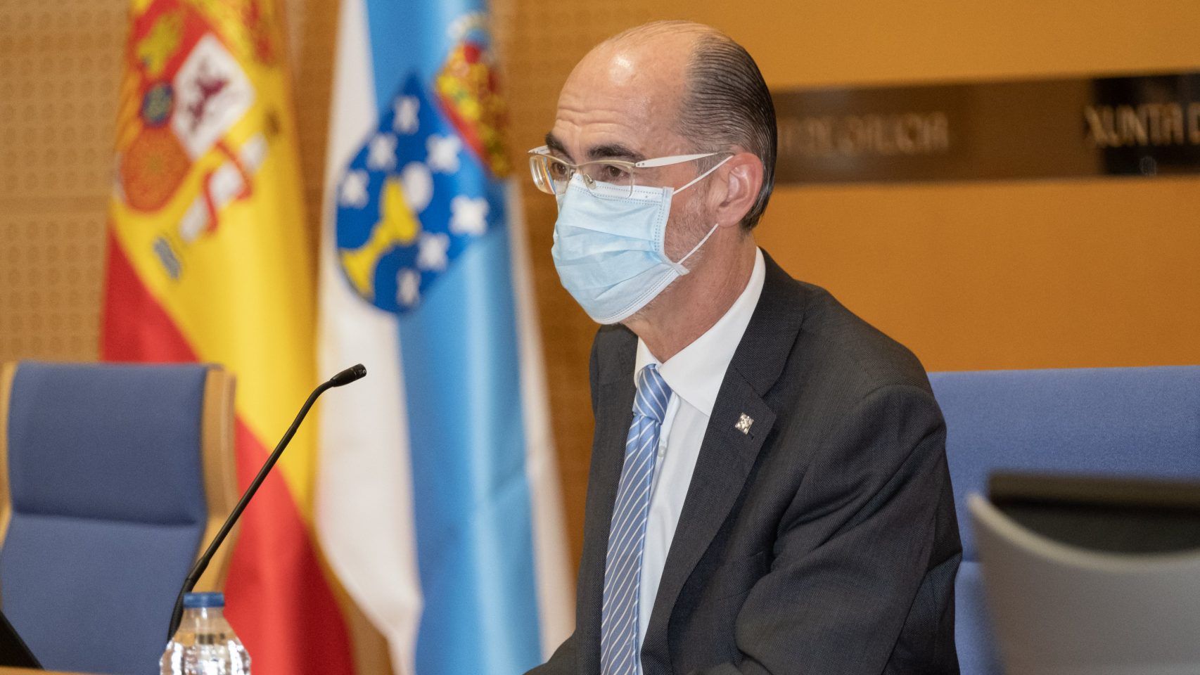 El conselleiro de Sanidade, Jesús Vázquez Almuiña.