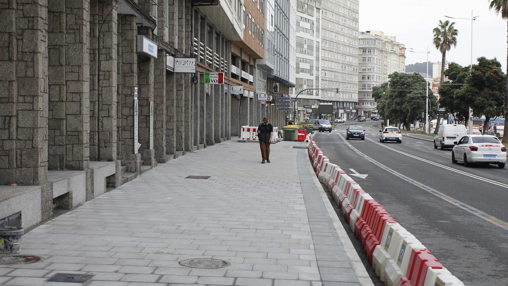 La Avenida Pedro Barrié de la Maza en una foto de archivo.