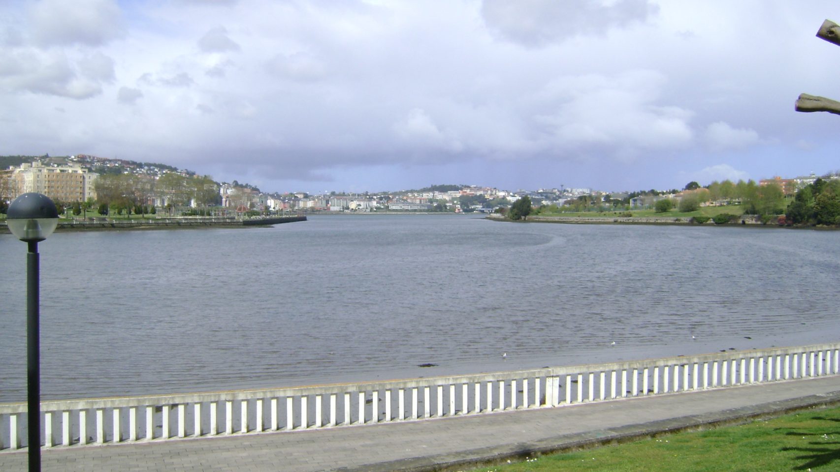 Vista de la ría de O Burgo, en Culleredo (A Coruña).