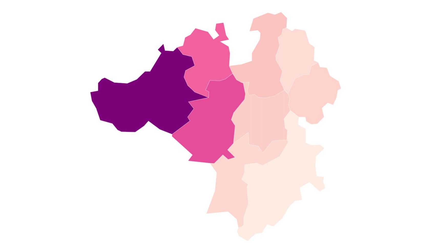 Arteixo es la zona con más incidencia por habitante.