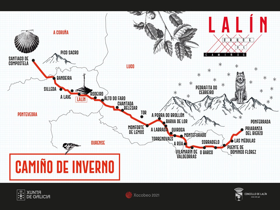 Camino de Invierno a Santiago, la alternativa al saturado Camino Francés