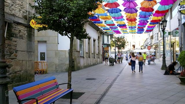 Foto 1. Calles de Lalín