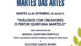 Diálogos con creadores: El pintor Quintana Martelo en Martes de las Artes 2020