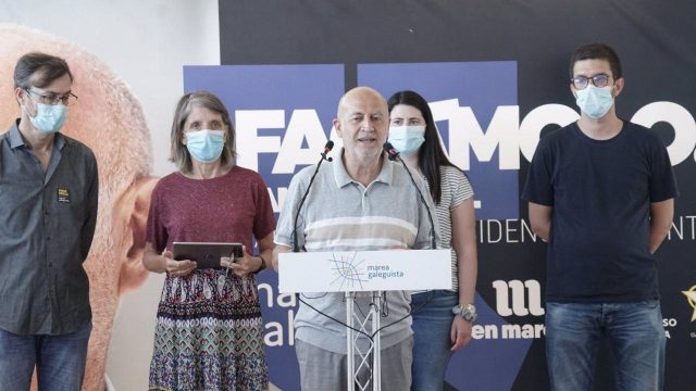 Pancho Casal durante una rueda de prensa en una foto de archivo.