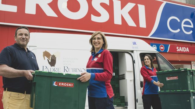 Vegalsa-Eroski aumentó un 72% las
donaciones a entidades benéficas